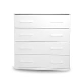 mk Collection - mk Collection Dresser with Changing Table, White - Mari Kali Stores Cyprus